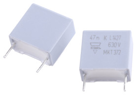 Kondensator foliowy 47nF 250 V ac, 630 V dc Vishay Poliester rozstaw: 10mm THT ±10