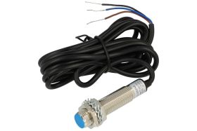 Czujnik; indukcyjny; LM12-3002NA; NPN; NO; 2mm; 6÷36V; DC; 200mA; cylindryczny metalowy; fi 12mm; 55mm; zabudowany; z przewodem;