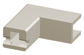 Obudowa do konektorów zaciskanych Gniazdo -pinowe Naturalny 13.97mm
