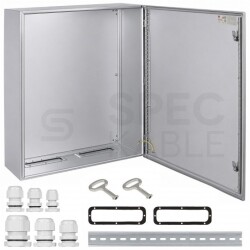 Obudowa hermetyczna rozdzielnica nierdzewna INOX 304 z płytą montażową 1000x800x300mm IP65 natynkowa NEKU