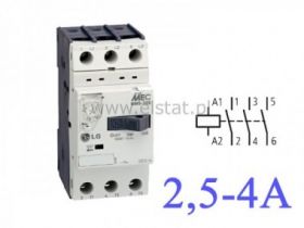 MMS-32S 4A wyłącznik silnikowy LG 1,5kW ( zam. )