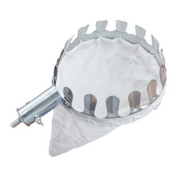 Zbierak do owoców - zrywak z workiem - stal nierdzewna - bez pręta