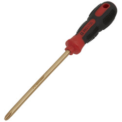 Sealey NS098 Screwdriver Phillips #3 x 150mm Non-Sparking