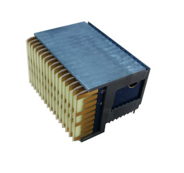 Złącze płytki montażowej VITA 46 RVPX - VITA 46 Series 1.8mm Pitch 80Signal/32Ground-pinowe 7-rzędowe Męski Amphenol