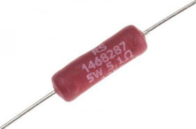 Rezystor 5.1 5W 5 50ppm/C drutowy RS PRO /5szt./