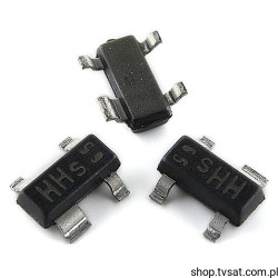 BBY51-07E7764 Diode 3 - 7pF Varicap SMD-SOT143 SIEMENS