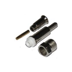 Gniazdo FME RG174 zaciskane-otwór- FME-008