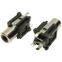 Cliff FC68375 RCA Connector Socket Vertical Single 1pc