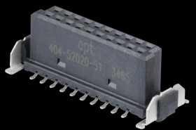 404-52020-51 One27 female straight 6.25mm 20p PL1 pitch 1,27mm