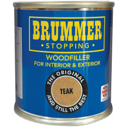Brummer BM30411 Wood Filler Teak 250g