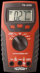 TESTBOY 3000 Digital multimeter with voltage sensor and LED lamp