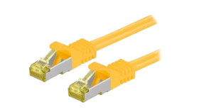 S/Ftp7-Cu-020Yl Patch Cord S/Ftp 6A Linka Cu Lszh Żółty 2M 26Awg