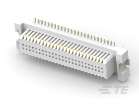 Listwa stykowa PCB 50-pinowe AMP-LATCH raster: 0.5 mm Pionowy 2-rzędowe TE Connectivity Płyta250 V W osłonie