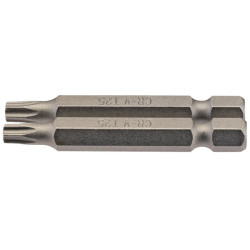 Draper 66489 T25 1/4&quot; Hex TX-STAR&#xAE; Insert Bit 50mm Long x 2