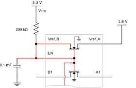Automotive eight-channel bidirectional multi-voltage-level translator