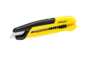 Nóż bezpieczny Stanley wysuwanyNóż narzędziowy długość 18mm