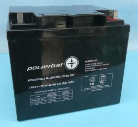 12V/40Ah CBE 197x165x170 F5 POWERBAT AG