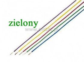 LIY-V 0,14mm przewody elektryczne; zielony; linka