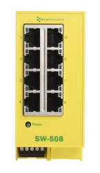 Ethernet Switch 8-portowy 10/100Mbit/s 8, Brainboxes Bez zarządzania