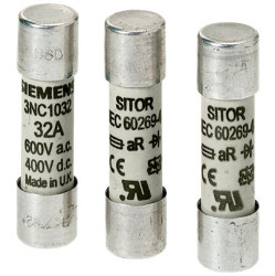 Bezpiecznik 6A 10 x 38mm 1.25kV Siemens