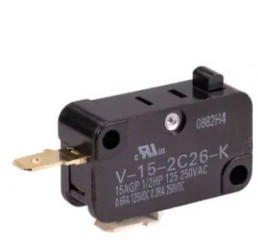 Dzwignia mikroprzełącznika z trzpieniem Omron SPST IP40