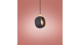 Lampa Wisząca Ibros Duża 24W Cct Ip20 1Xled Czarna Lp-7001/1P 20 Bk-93 24 Cct...