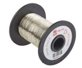 Przewód miedziany, Jednordzeniowy, 28 AWG, 0,08 mm², dł.: 256m