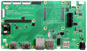 Moduł I/O Raspberry Pi® RPI CM4 IO BOARD Pasuje do: Raspberry Pi®