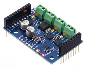 Pololu Motoron M3S256 Triple Motor Controller Shield for Arduino (Connectors Soldered)