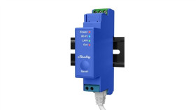 Shelly Jednokanałowy Inteligentny Przekaźnik Wifi/Lan/Bl 3800235268001