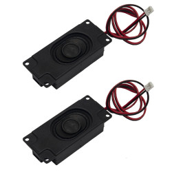 2 pieces of mini speakers 3 watts 8 ohms with JST-PH2.0 mm pin interface for Arduino, Raspberry Pi, and electronic DIY projects