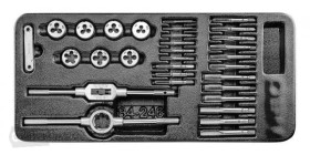 Narzynki i gwintowniki /zestaw 31 szt./ 84-246