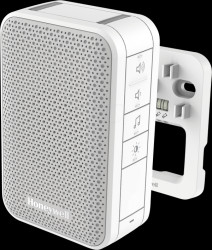 DW315S Door gong with LED flash, white