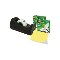 Scotch SM3-12 Magic Tape Dispenser: 33m x 19mm 3 pieces Matt Finish