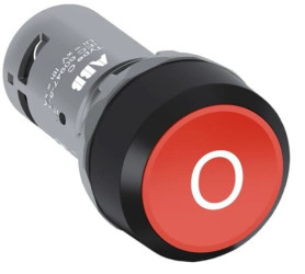 Przycisk monostabilny 22mm wklęsły 1R czerwony CP13-10R-01 1SFA619130R1041 /10szt./