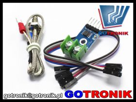 Moduł MAX6675 z termoparą typu K 600°C