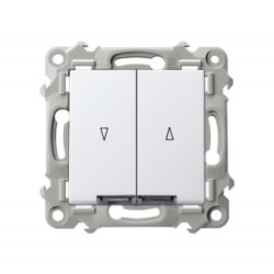 SZAFIR biały ŁP-7ZS/m/00 Przy. żaluz. z podśw. OSP