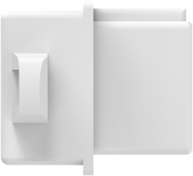 Socket housing, 15 pole, pitch 5.13 mm, straight, natural, 1-480324-0