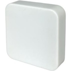 ROPAM RHT-ari bezprzewodowy czujnik wilgotności i temperatury, wewnętrzny, obudowa natynkowa, biała, bateria ER14505.