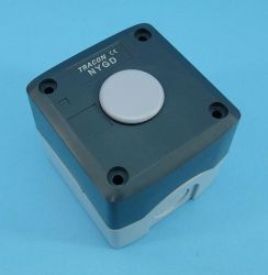 OBUDOWA PRZYCISKU K-1 SZARO-BIAŁA