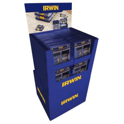 IRWIN IW6062506M FSDU Merch Tower with 40 x IW6062506 Screwdriving Sets