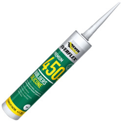 Everbuild 450OAK Builders Silicone Sealant Oak 310ml 450