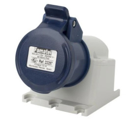 Gniazdo stałe 16A 3P 230V niebieskie IP44 ECO SpeedPRO 23297\P01