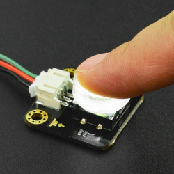 Gravity: LED Button - White