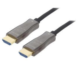 Kabel HDCP 1.4,HDCP 2.2 HDMI 2.0 optyczny 20m AK-330125-200-S