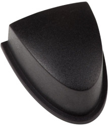 Cap, triangular, (L x W x H) 14.65 x 11.8 x 7.5 mm, black, for short-stroke pushbutton Multimec 5G, 1VS09