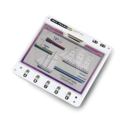 Inky Frame 4'' - moduł z Raspberry Pi Pico W i wyświetlaczem e-paper 4'' 640x400px - 7-kolorów - PiMoroni PIM654