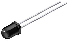 Dioda IR THT 2-pinowa, λ 860nm, 5.7 (Dia.) x 8.1mm, ams OSRAM 60mW