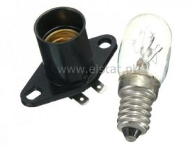 Żarówka 230V 20W do mikrofali kąt. T2 na stałe