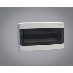 Fibox 7350004 MCE65 18M 428x144x259mm IP65 DINRail Polycarbonate Enclosure